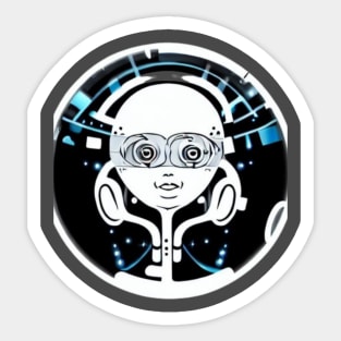 BABY ROBOT Sticker